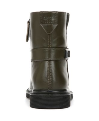 Women's Axel Block Heel Square Toe Booties