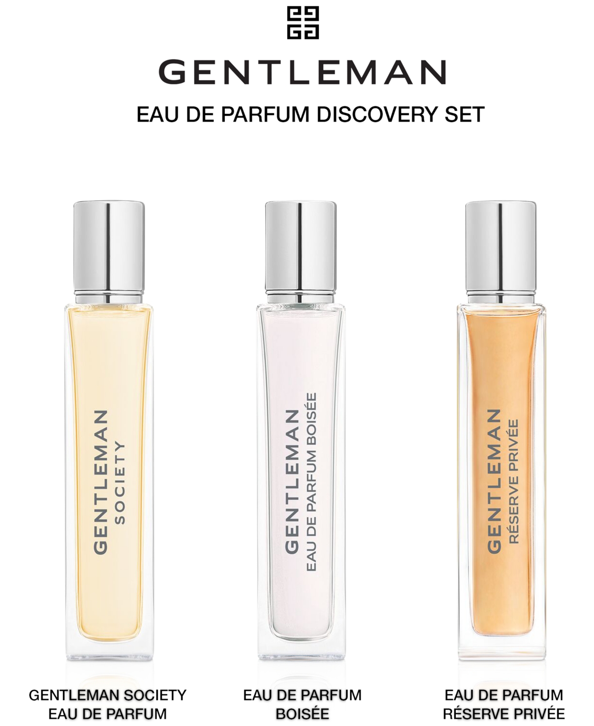 Givenchy Men's 3-pc. Gentleman Eau De Parfum Travel Spray Discovery Set In No Color