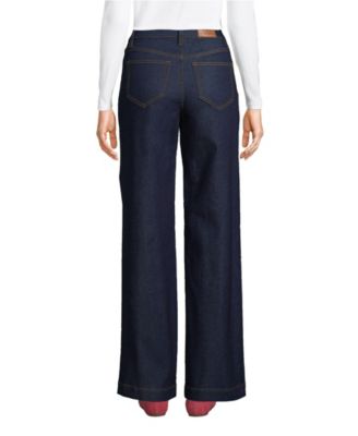 Women's High Rise Wide Leg Denim Jeans