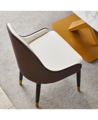 Modern PU Leather Dining Chair (Set of 2)