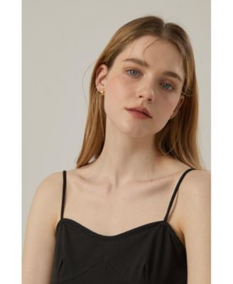 Ciara Heart Stud Earrings