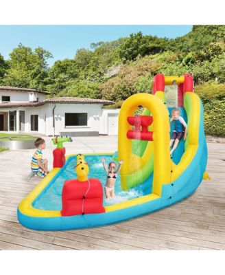Inflatable Water Slide Kids Bounce House w/480w Blower