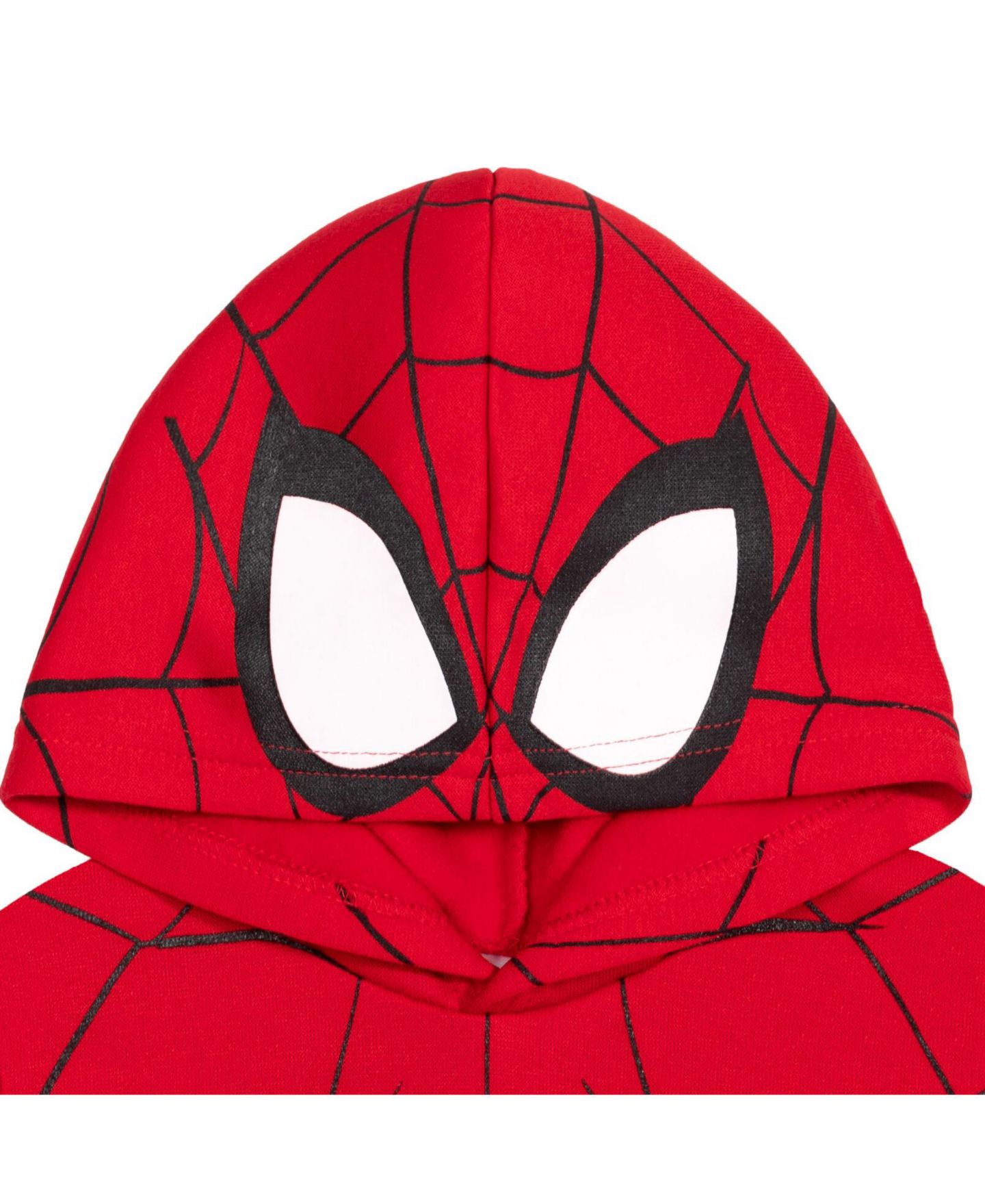 Худи Spider-Man Marvel Fleece Cosplay Pullover для мальчиков, цвет: Spiderman Logo — фото 6