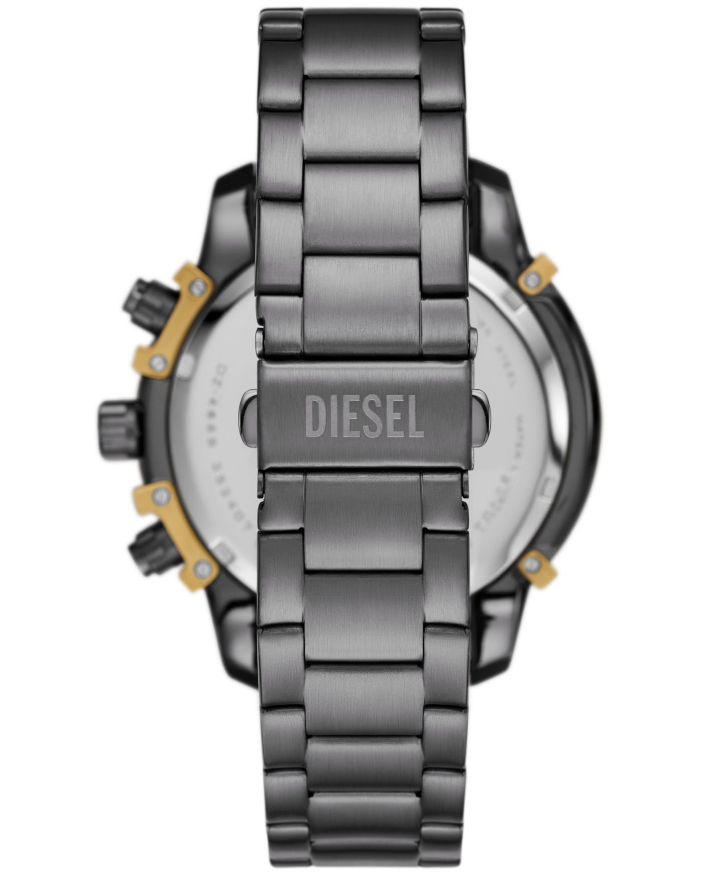 Diesel Men's Griffed Quartz Chronograph Gunmetal Stainless Steel 48mm — фото 3