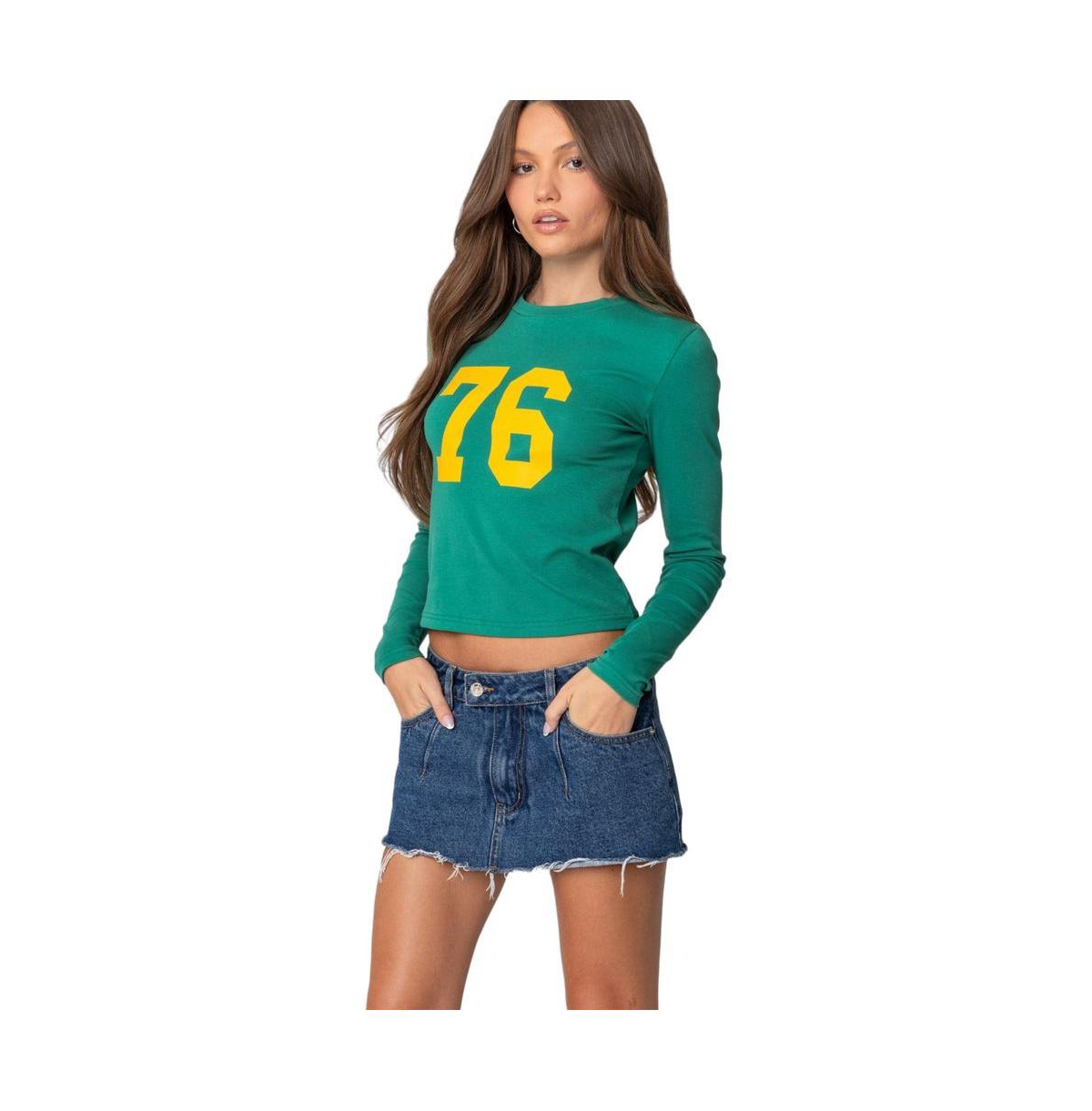 Edikted Women's 76 Long Sleeve T Shirt