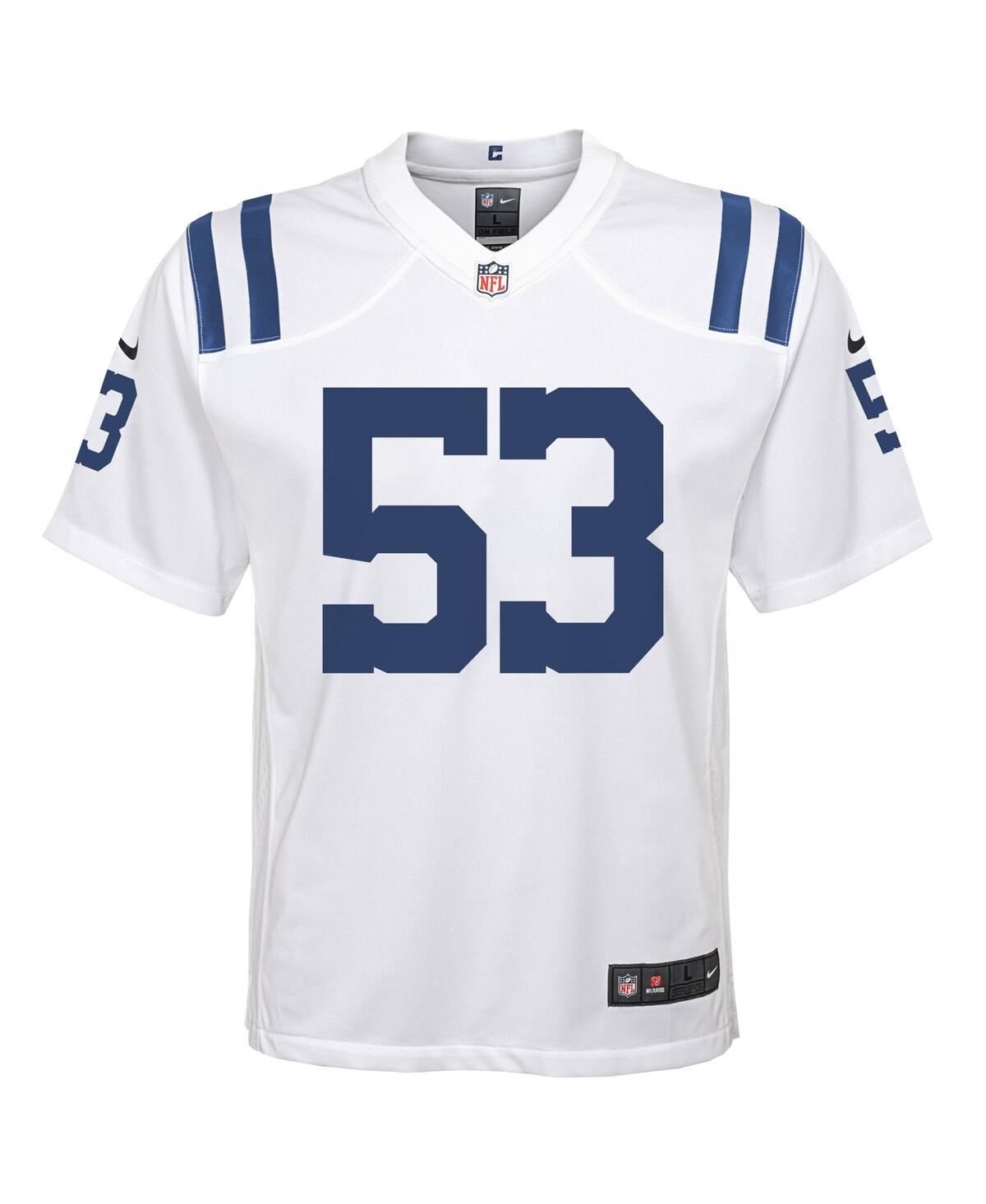 Nike Big Boys and Girls Shaquille LeonardIndianapolis Colts Game Jersey - White
