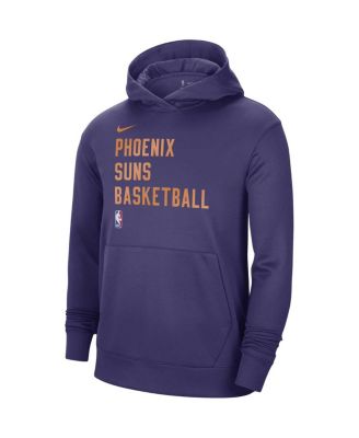 Men's and Women's Purple Phoenix Suns 2023/24 Performance Spotlight On-Court Practice Pullover Hoodie