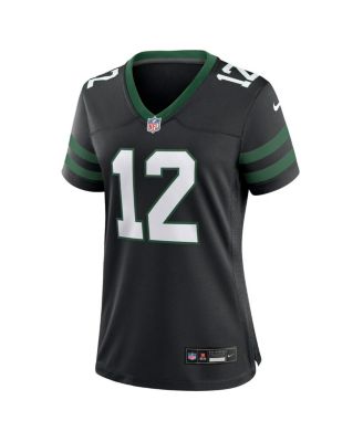 Women's Joe Namath Legacy Black New York Jets Retired Player Alternate Game Jersey