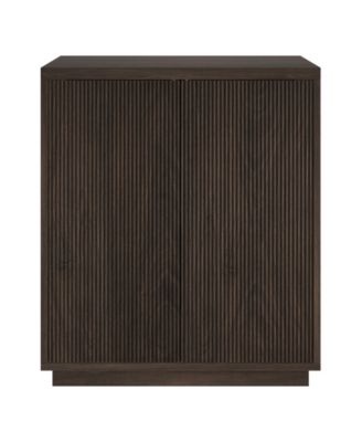 Alston 28" Wide Rectangular Accent Cabinet in Alder Brown