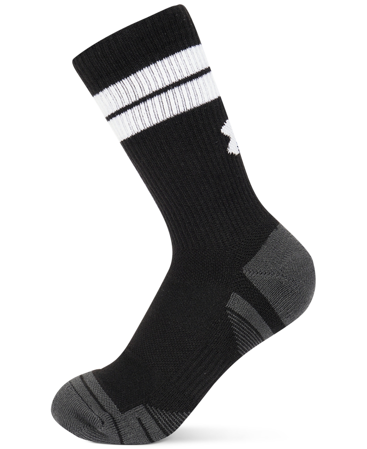 Under Armour Men's Performance Tech 3-pk. Moisture-wicking Crew Socks In Black