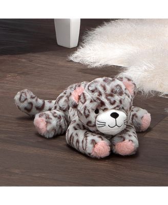 Lambs  Ivy Happy Jungle Plush Leopard Stuffed Animal Toy - Pink/Gray - Cleo