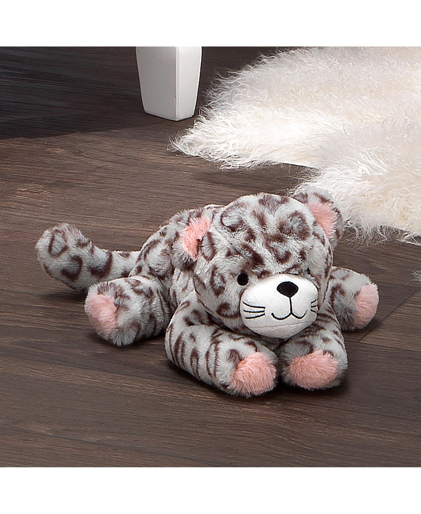 Детская мягкая игрушка Lambs & Ivy Cleo Leopard 17" Stuffed Animal, цвет: Розовый — фото 4