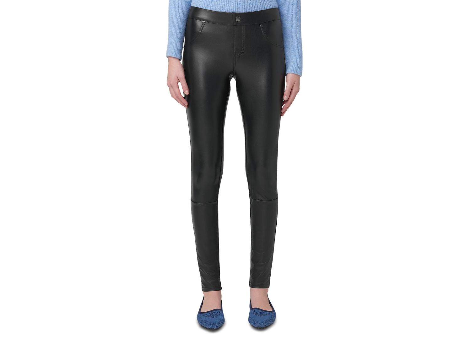 Women's Faux-Leather Leggings