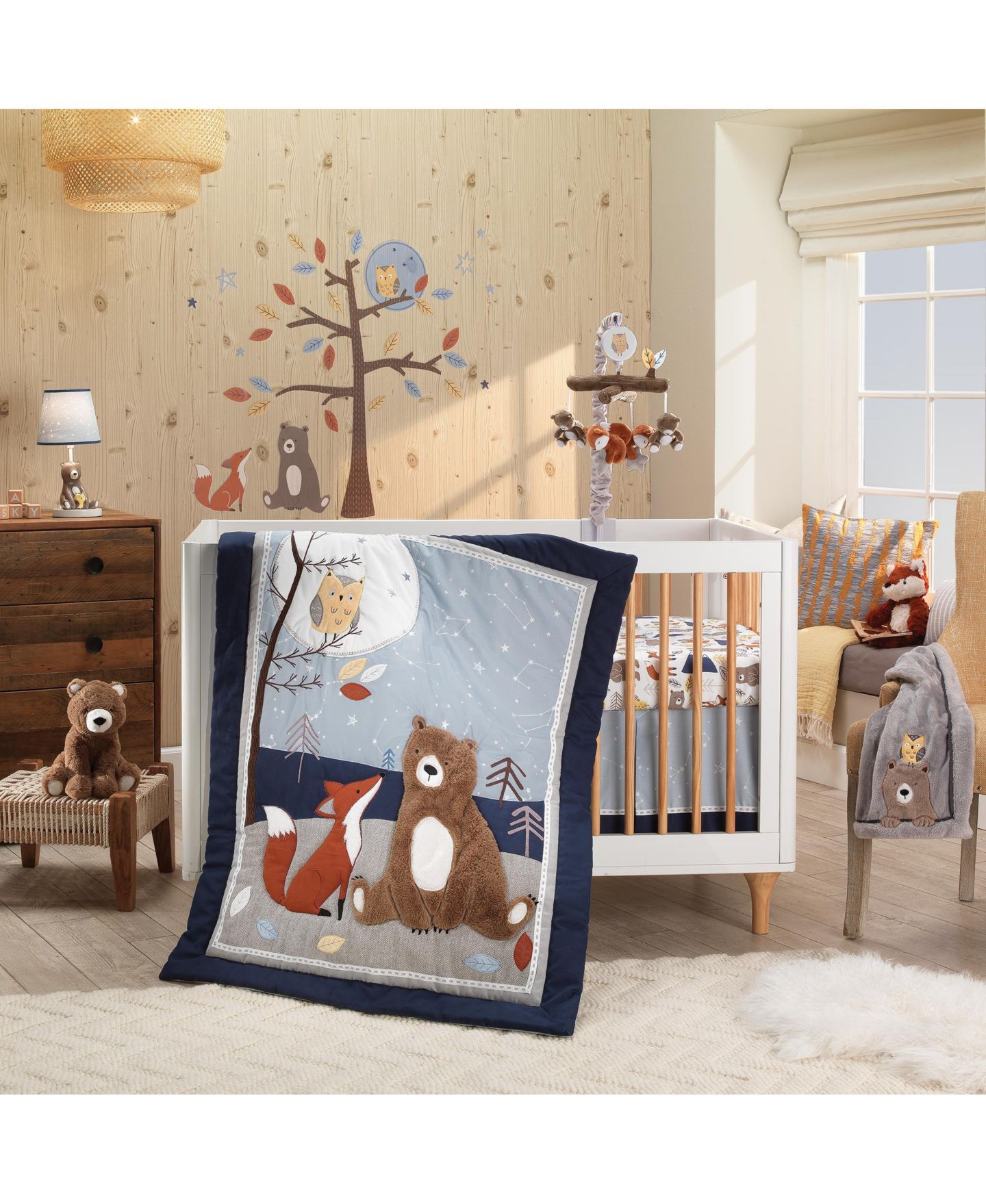 Детская мягкая игрушка Lambs & Ivy Wally Bear 10" Baby-Safe Faux Fur Plush, цвет: Коричневый — фото 4