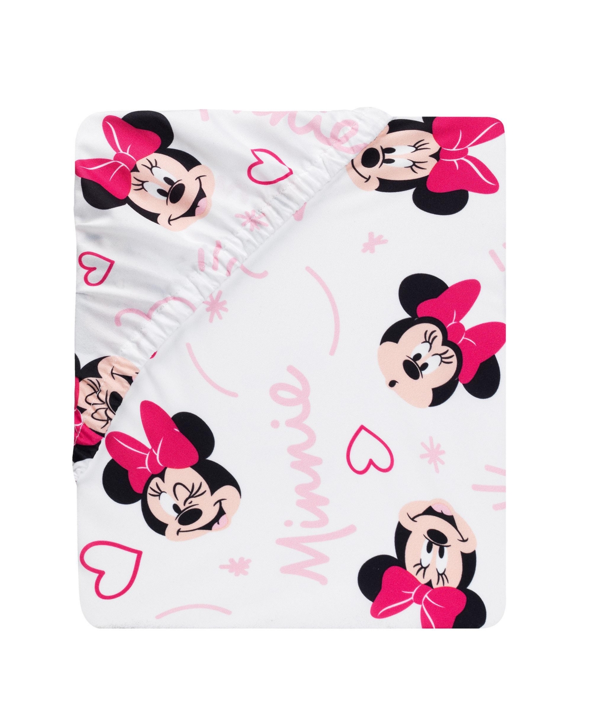 Lambs & Ivy Disney Baby Minnie Mouse Love 3-PieceNursery Bedding Set - Pink