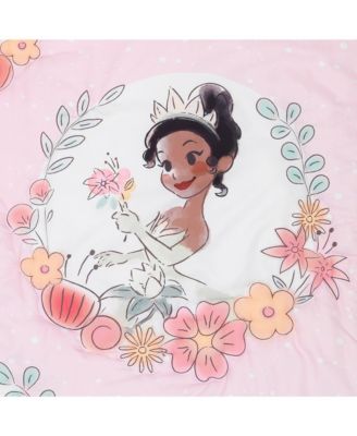 Disney Princesses 3-Piece Nursery Baby Crib Bedding Set - Pink