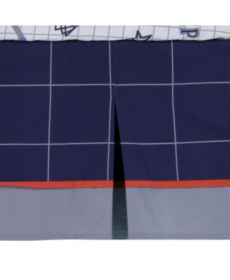 Baby Sports 3-Piece Football/Basketball Baby Crib Bedding Set