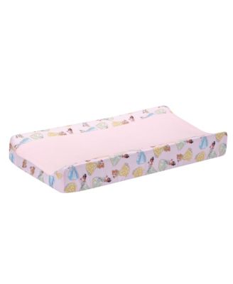 Disney Princesses Changing Pad Cover - Cinderella, Belle & Tiana
