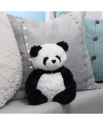 Wild Life Black/White Plush Panda Bear Stuffed Animal Toy - Lucky