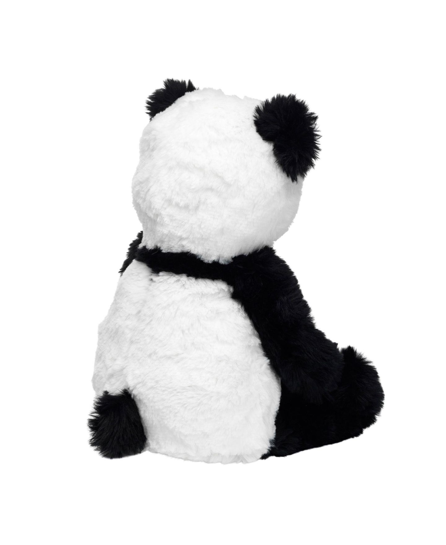 Детская мягкая игрушка Lambs & Ivy Lucky 11" Plush Panda, цвет: Чёрный — фото 6
