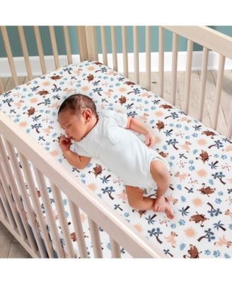 Disney Baby Lion King Adventure Blue 3-Piece Crib Bedding Set by