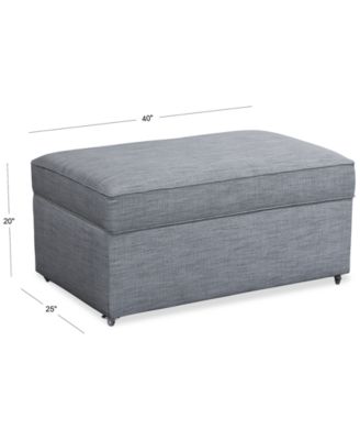 CLOSEOUT! Kaelie 40" Fabric Storage Bench