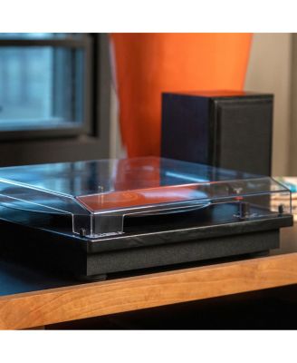 Montauk Bluetooth Turntable System with Bookshelf Speakers