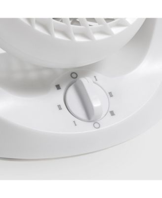 USA WOOZOO Fan, 3 Speed, 6 angles, 65° Adjustable Tilt, White