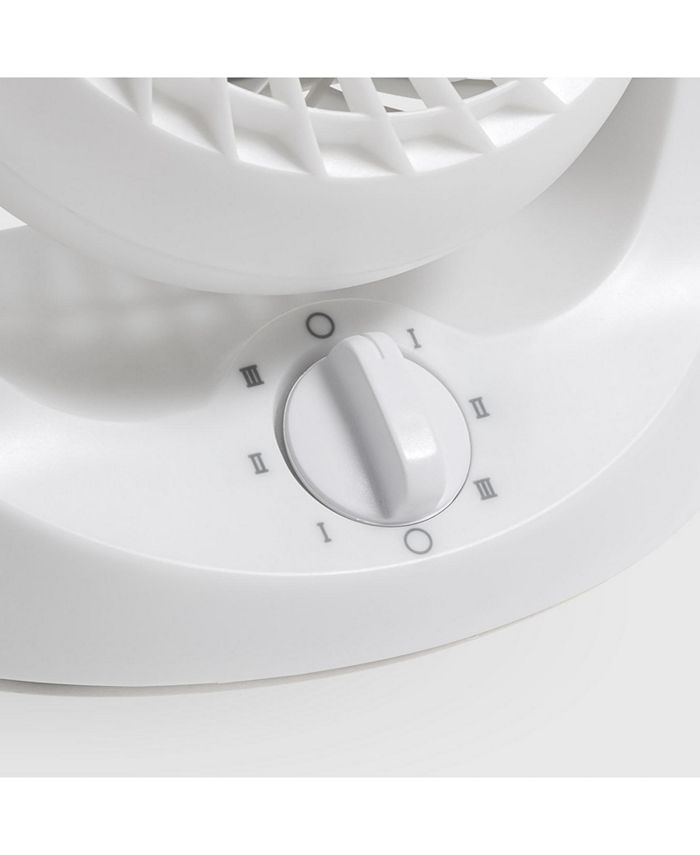 IRIS USA WOOZOO Fan, 10 Speed, 6 angles, 65° Adjustable Tilt, White - White - ONE SIZE