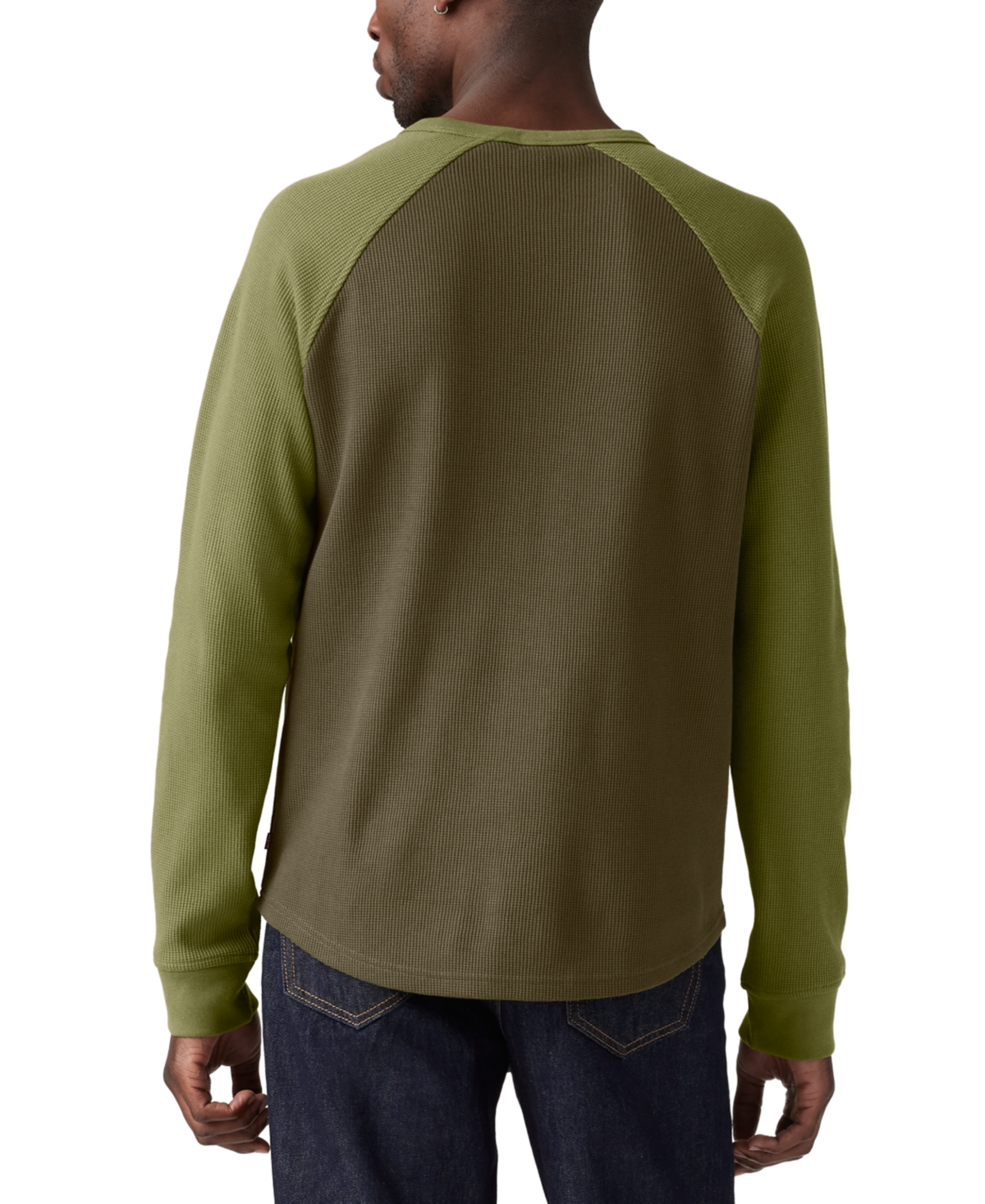 Levi's Men's Thermal Long Raglan Sleeve T-Shirt