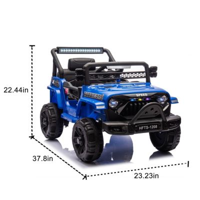 Streamdale 12V Kids Electric Ride On Truck w/ Parental Control