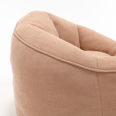 High-Pressure Foam Bean Bag Sofa with Footrest