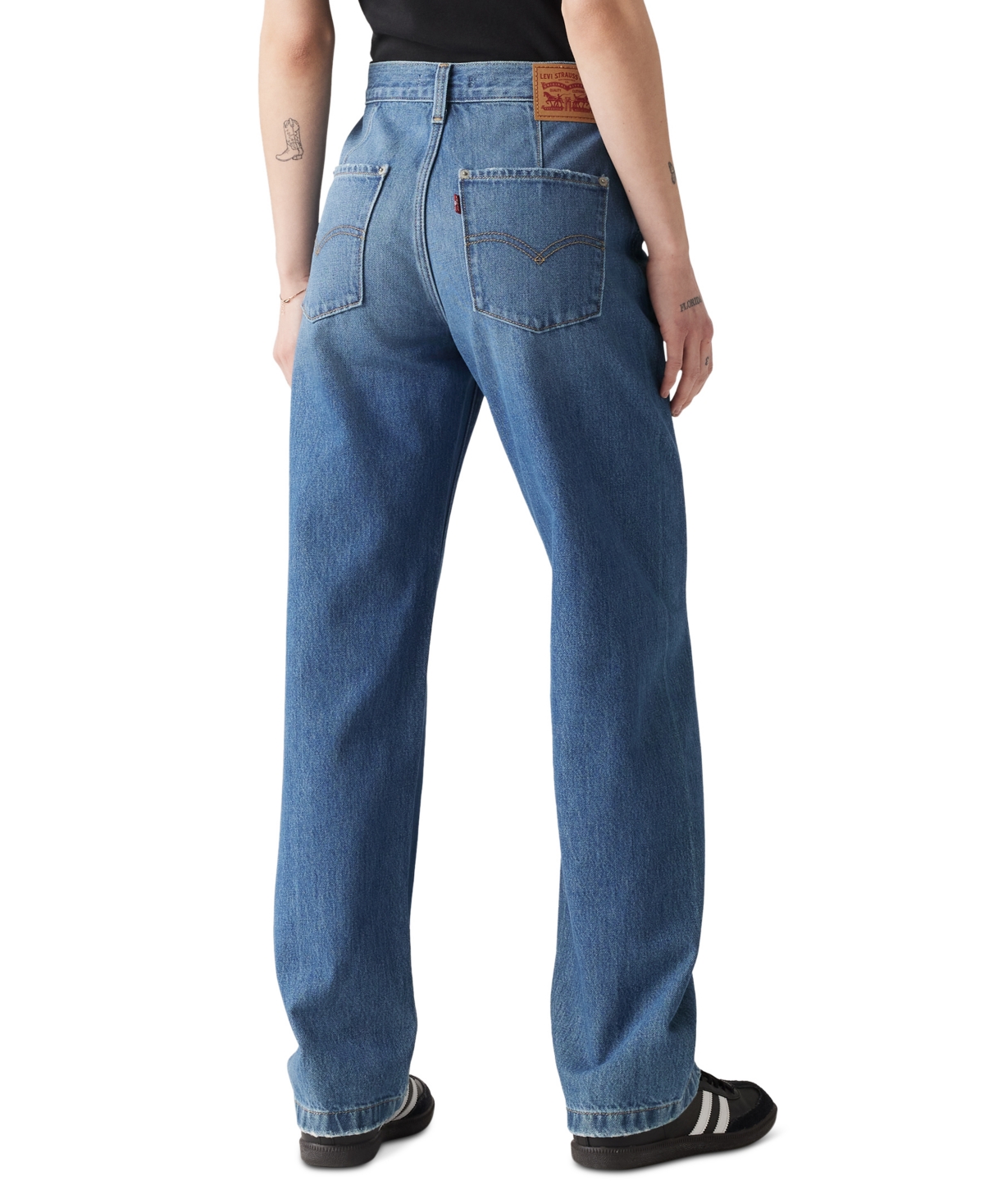 Levi's Women's '94 Cotton Baggy Seamed Mid-Rise Jeans