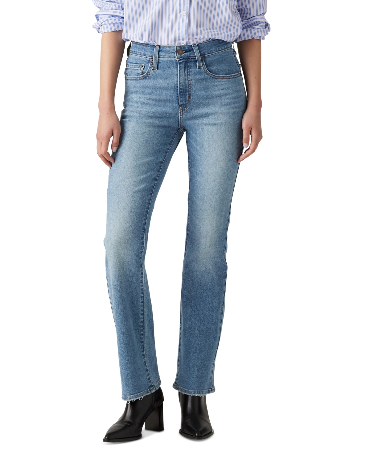 Levi's 725 High Rise Bootcut Jeans In Many Thank