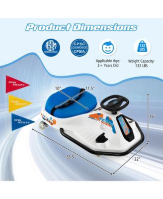 24V Electric Drifting Go Kart for Kids