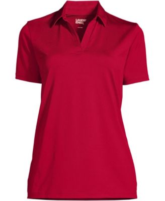 Women's Short Sleeve Rapid Dry Sport Neck Polo Shirt