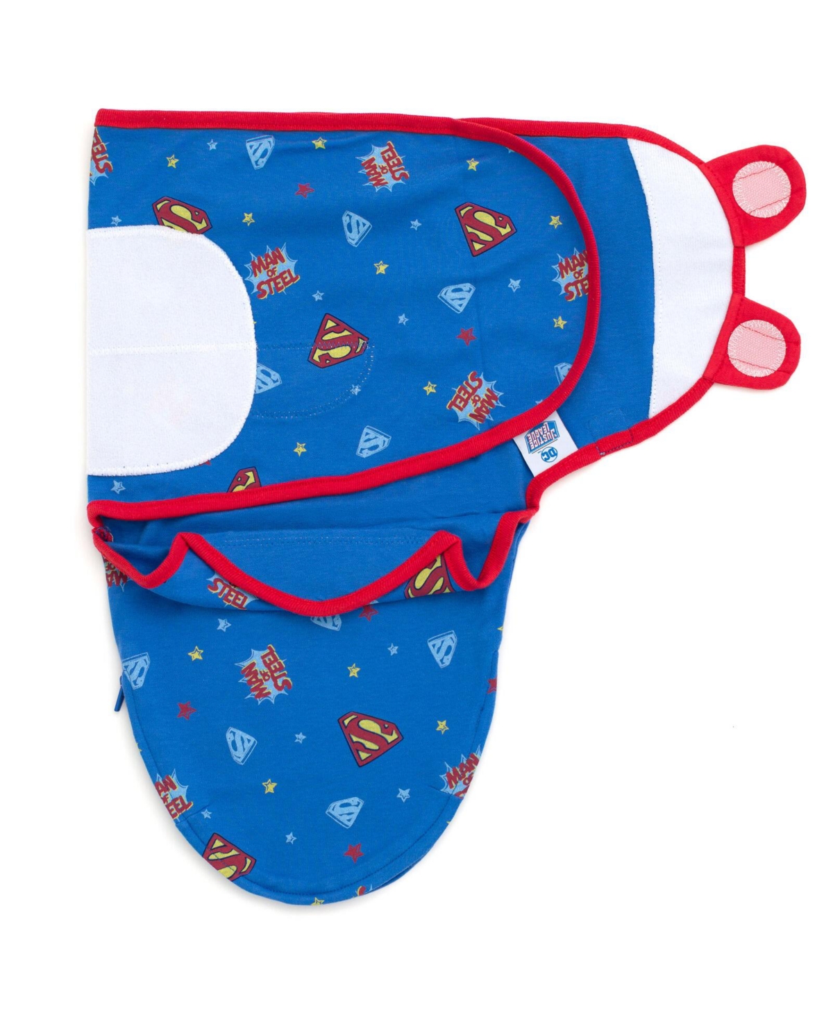 Dc Comics Baby Boys Justice League The Flash Superman Batman Baby 3 Pack Swaddle Sacks Newborn to -/ blue / white