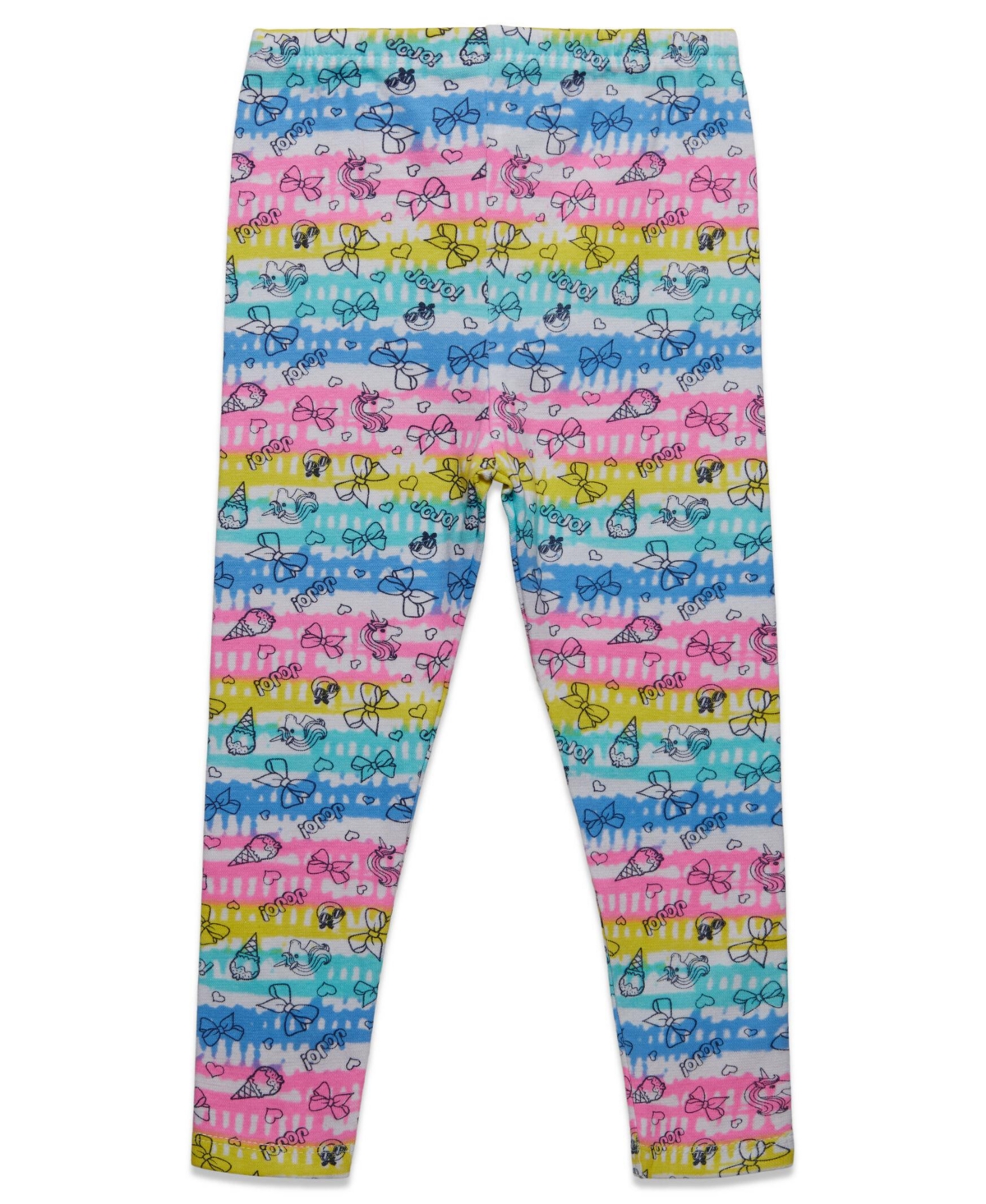 Jojo Siwa Little Girls Crossover T-Shirt and Leggings Outfit Set