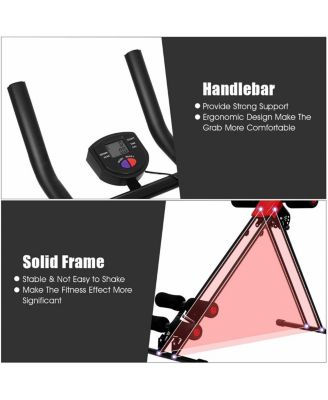 Abdominal Workout Equipment with LCD Monitor for Home Gym