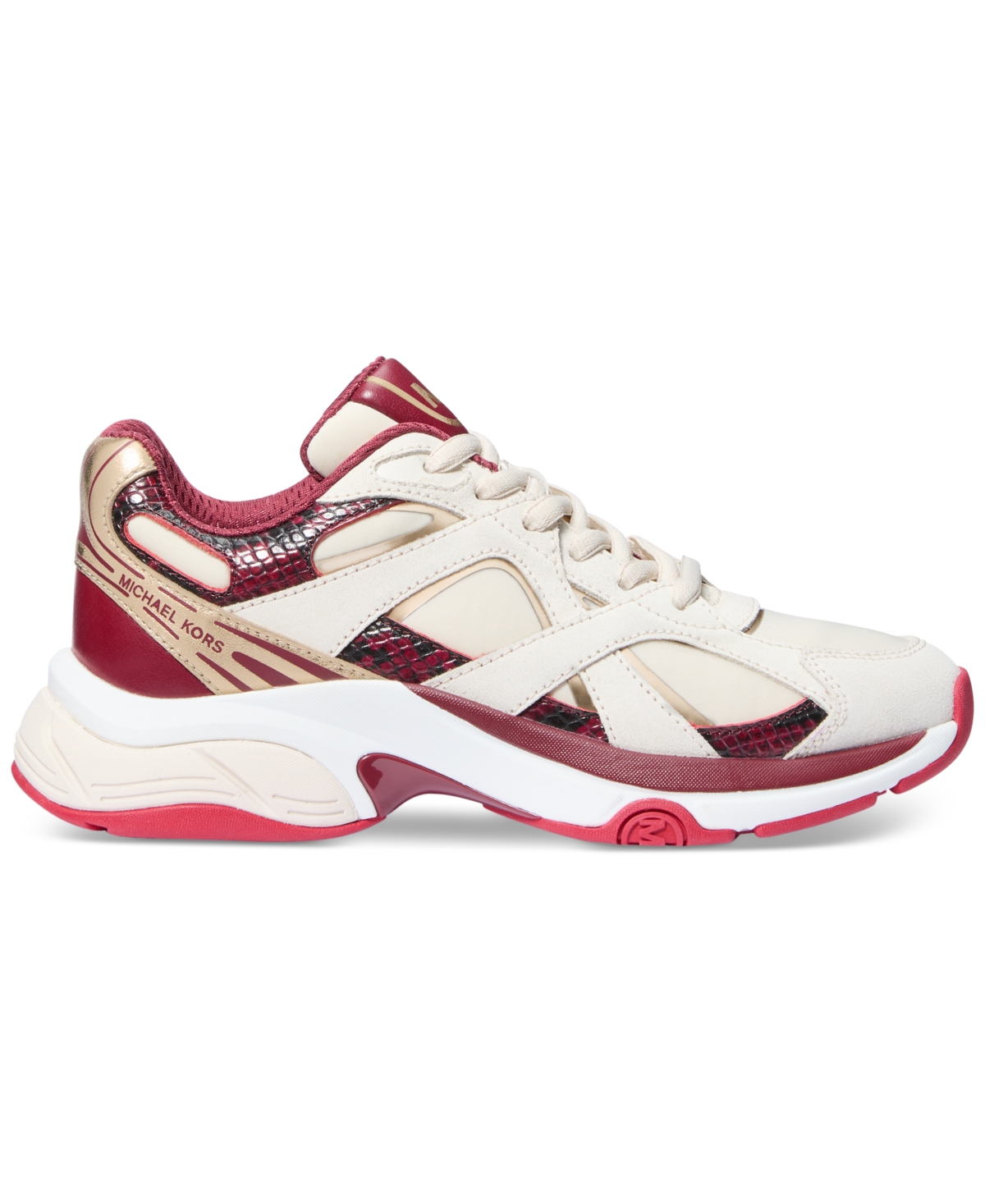 Michael Michael Kors Leo Lace-Up Trainer Sneakers