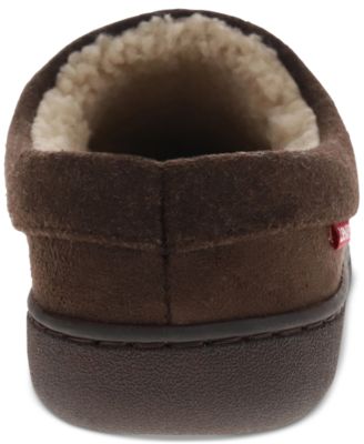 Men's Victor Faux-Sherpa Slippers