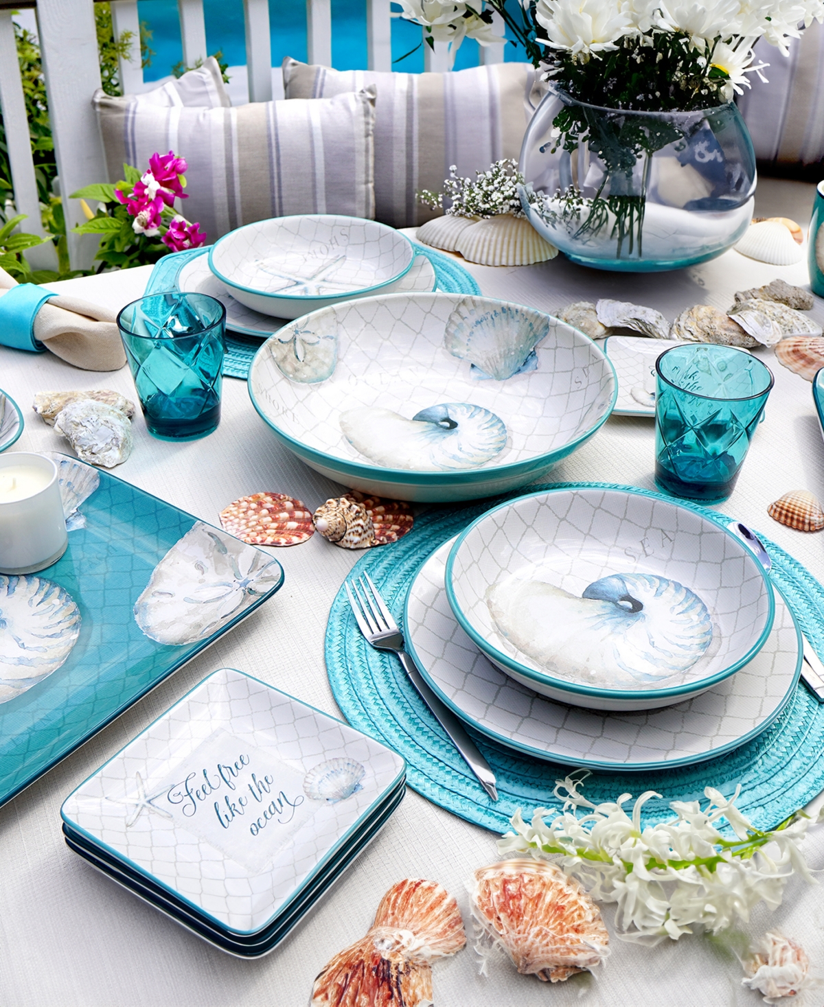 Certified International Ocean View Serving Bowl