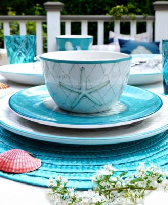Ocean View Set of 4 Ice Cream Bowls