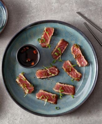 Northern Lights Dinner Plates, Set of 4