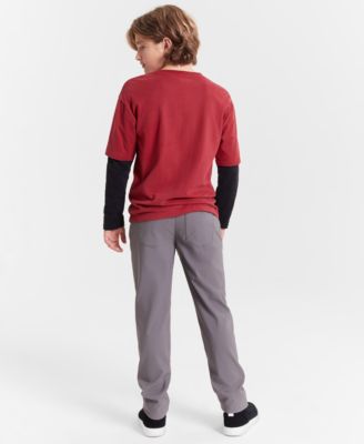 Big Boys Fancy Long Sleeve Doubler T-shirt