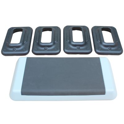 Adjustable Aerobic Stepper with Risers