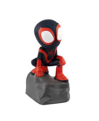 Marvel Set with Spidey, Spin, Ghost Spider, and Black Panther Audio Play Figurines