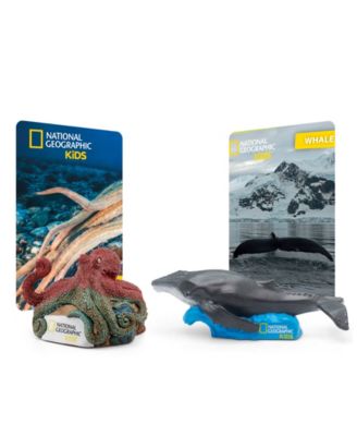 Whale & Octopus Audio Figurine