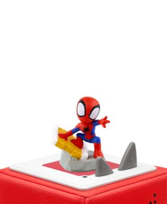 Marvel Set with Spidey, Spin, Ghost Spider, and Black Panther Audio Play Figurines