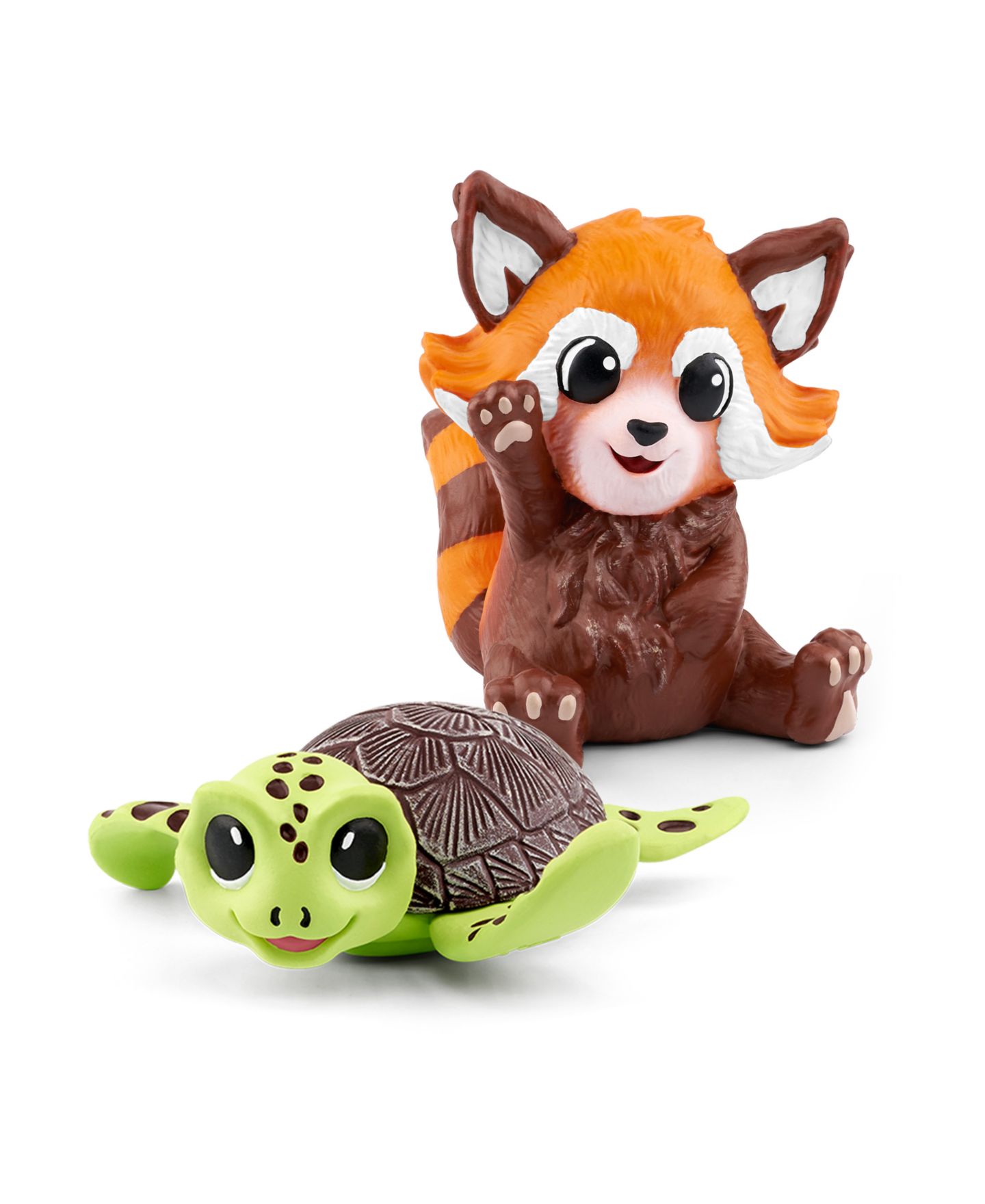 Детские фигурки Tonies Conservation Crew Bobby the Sea Turtle and Nina the Red Panda Figurine, 2 Pack — фото 1
